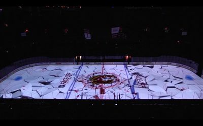 Projekce na ledovou plochu